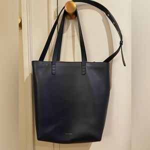 Mansur Gavriel Navy Tote Bag